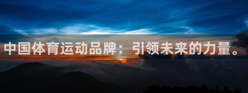 MK体育官方正版app娱乐下载:中国体育运动品牌:引领未来的